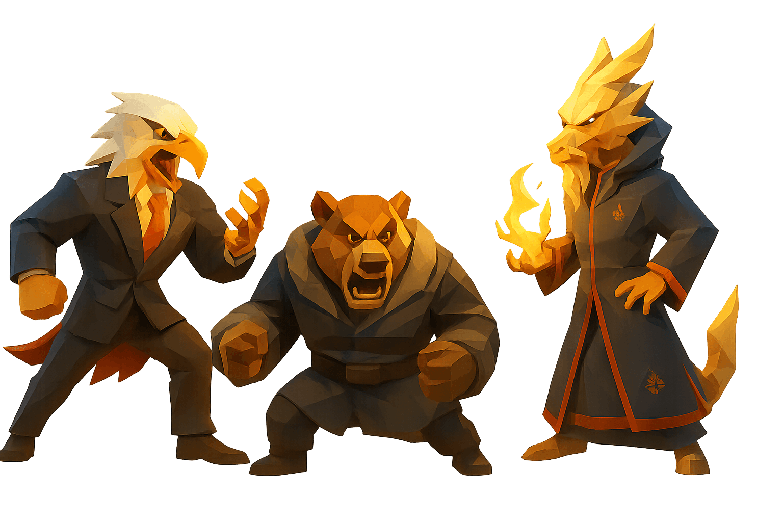 Economic Leaders Arguing